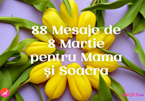 Imagini cu mesaje pentru mama de Ziua Femeii