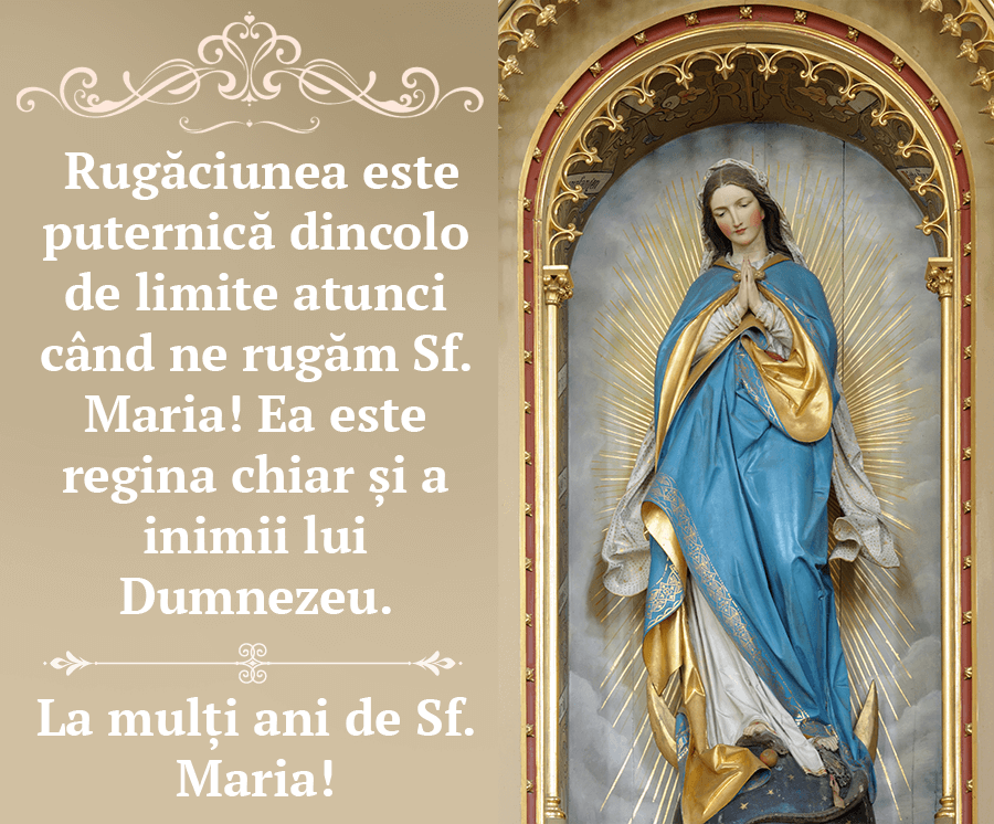 Imagini cu urări de Sf. Maria