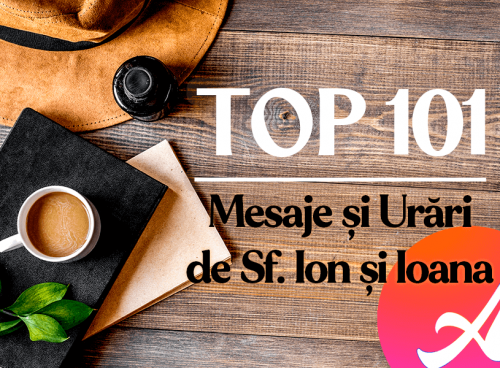 Mesaje cu Urări de Sf. Ion și Ioana