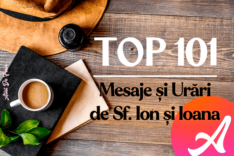 Mesaje cu Urări de Sf. Ion și Ioana