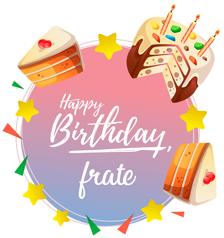 Mesaje de Zi de Naștere pentru Frate cu La Mulți Ani