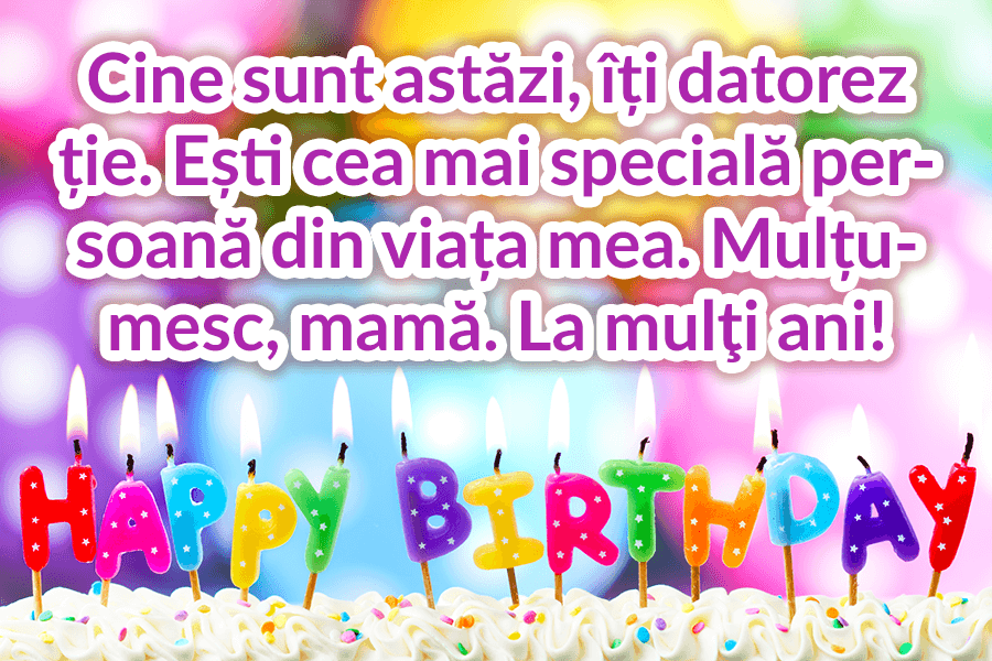 Mesaje de la multi ani pentru mama