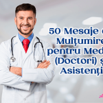 Mesaje de mulțumire pentru medici