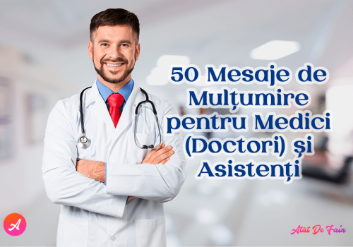 Mesaje de mulțumire pentru medici