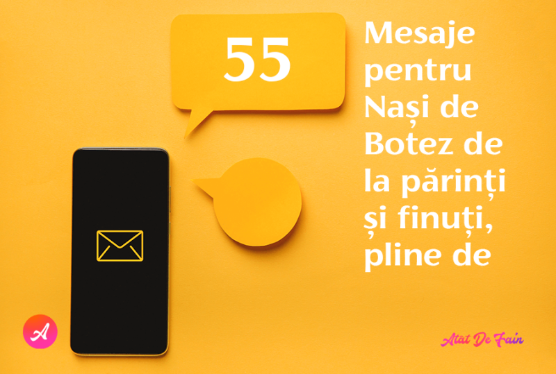 Mesaje de mulțumire pentru nași de botez