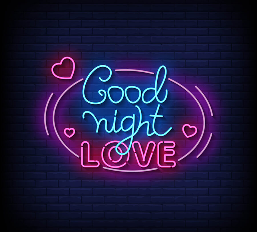 Mesaje de noapte bună pentru ea