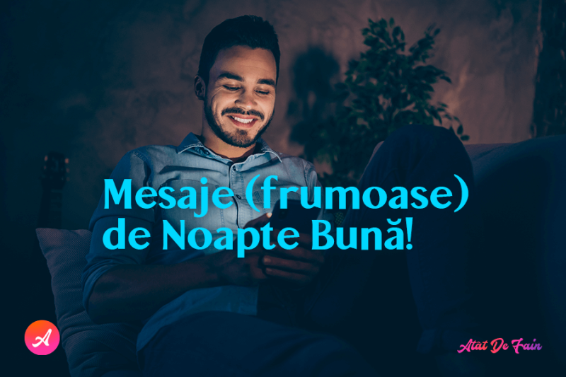 Mesaje frumoase de noapte bună