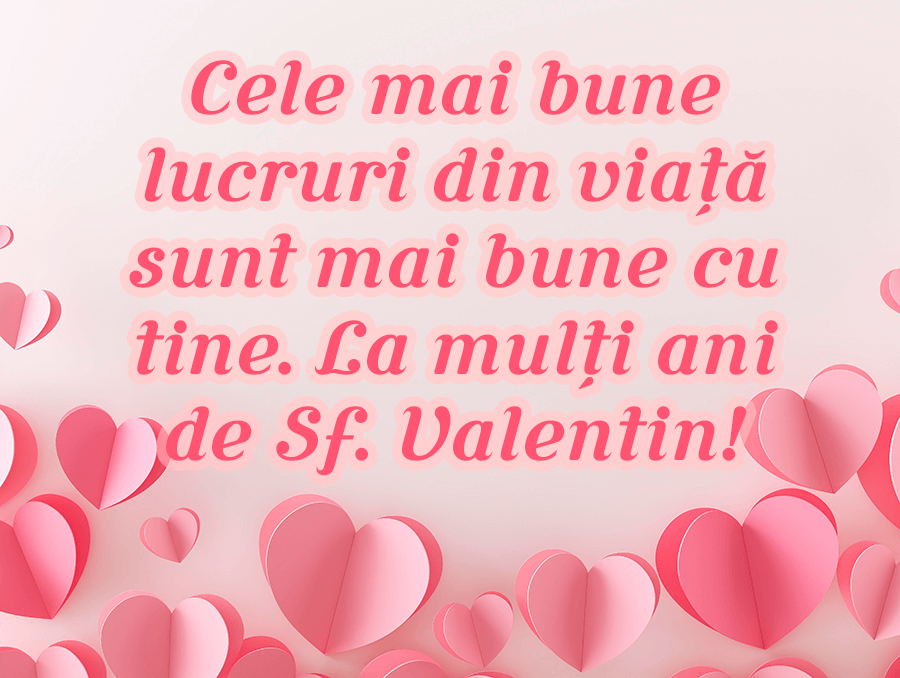 Mesaje pentru soție de Ziua Îndrăgostiților