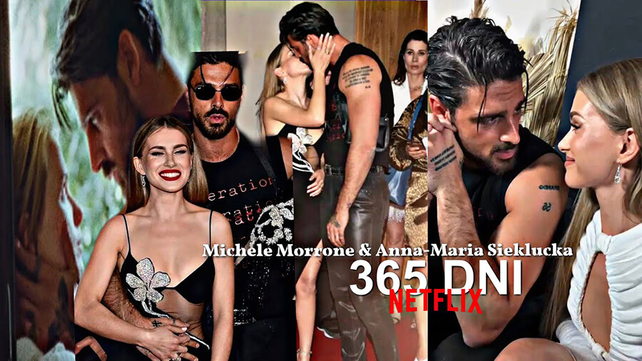 Michele Morrone și Anna-Maria Sieklucka