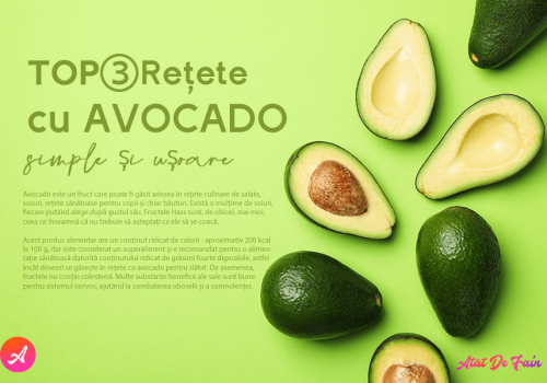Rețete cu avocado