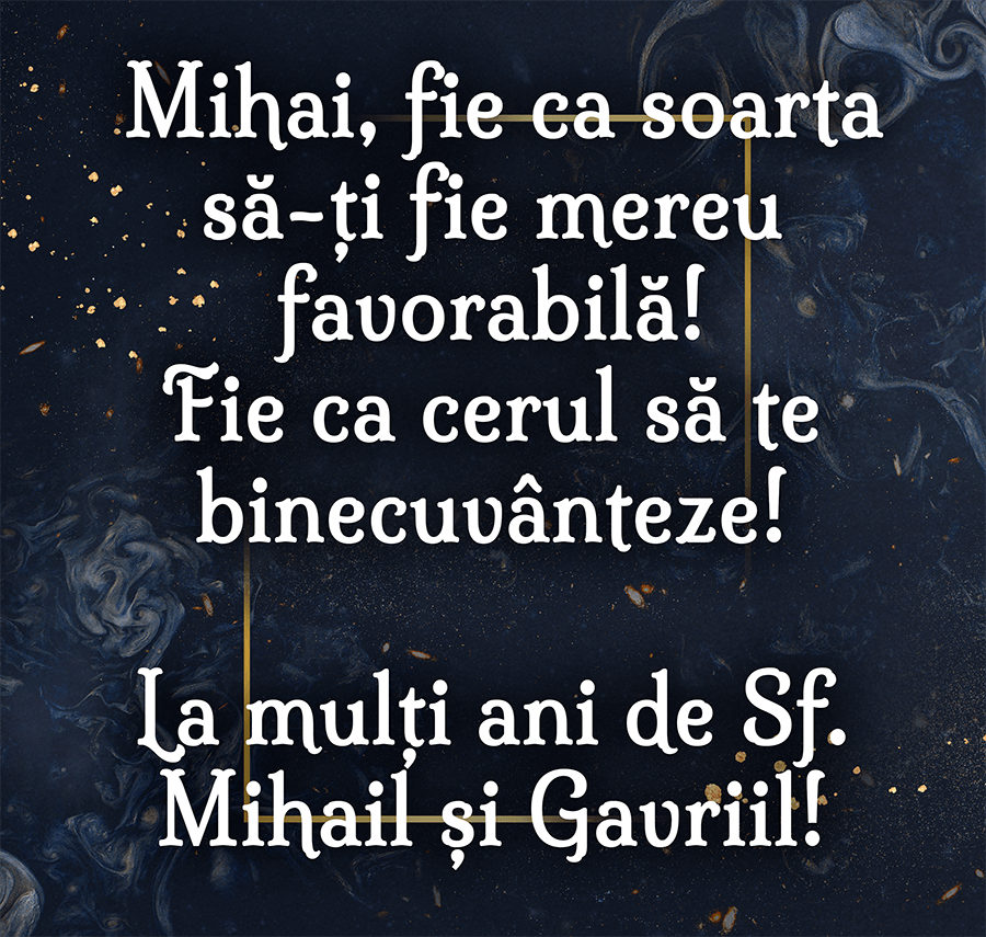 Urari haioase de sf Mihail si Gavriil Urari haioase de sf Mihail si Gavriil