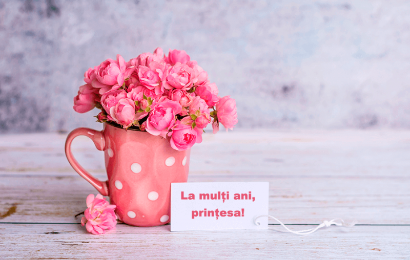 Urări de la mulți ani pentru fiica