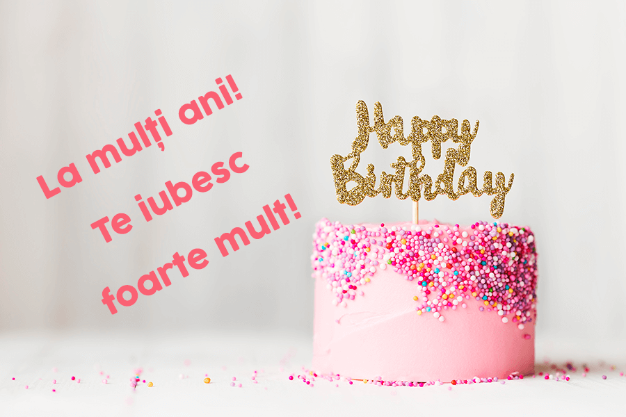 Urări de la mulți ani pentru fiica mea