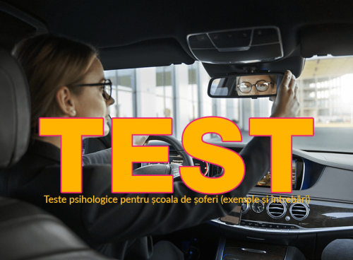 test psihologic pentru școala de șoferi